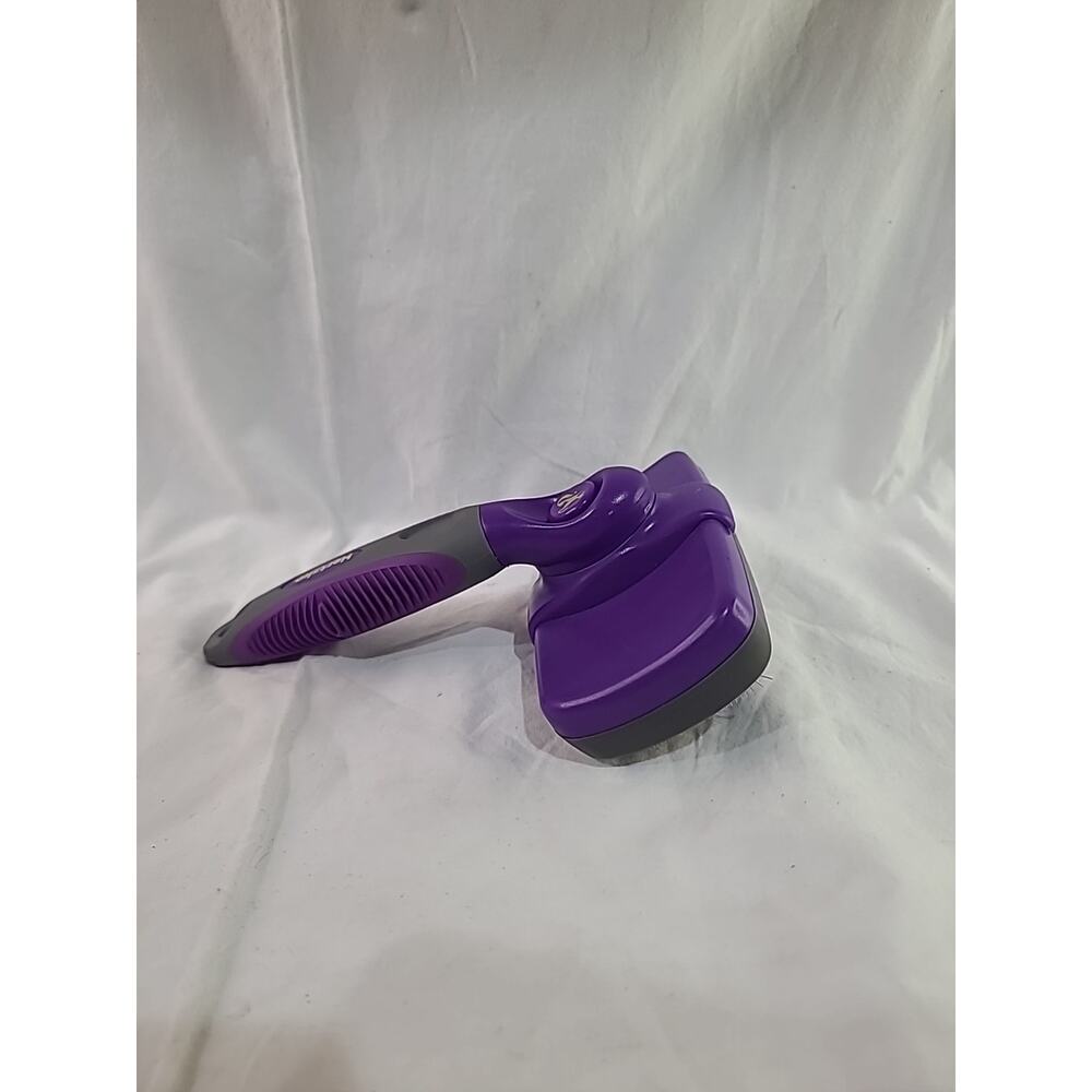 Pet Grooming Brush Retractable Self Cleaning Slicker Brush Ourple